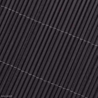 Canisse d'osier semi-synthétique Vimet Lop Anthracite, Occultation 3/5