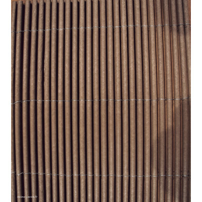 Canisse d'osier semi-synthétique Vimet Lop Chocolat, Occultation 3/5