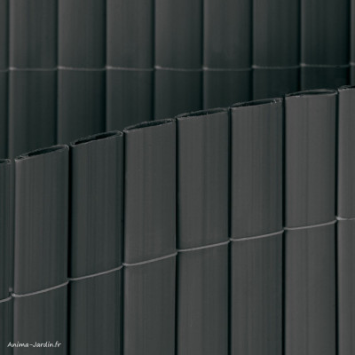 Canisse PVC Recycane 20 Anthracite, Occultation 100%