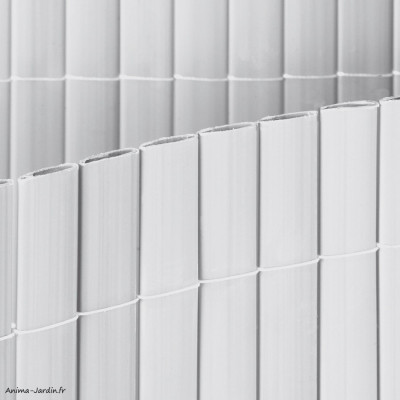 Canisse PVC Recycane 30 Blanc, Occultation 100%