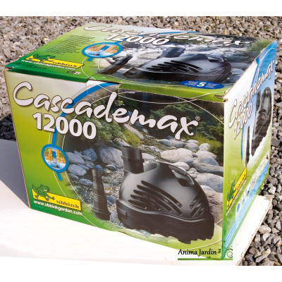 Pompe Cascademax 12000 , bassin, cascade