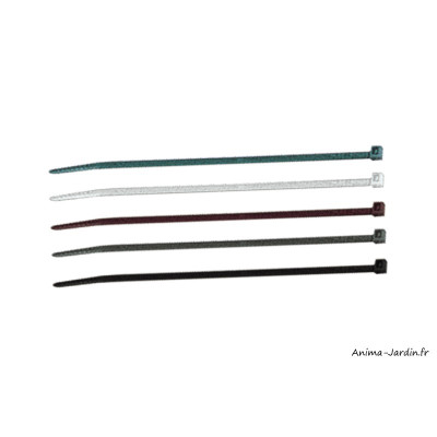 50 colliers de fixation pour brise-vues Bridfix 14 cm