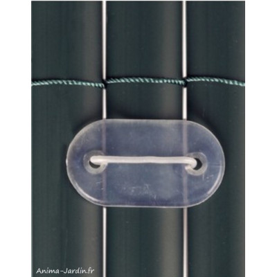 Lot de 26 fixations Fixcane pour brise-vue et canisse