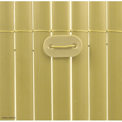 Lot de 26 fixations Fixcane pour brise-vue et canisse