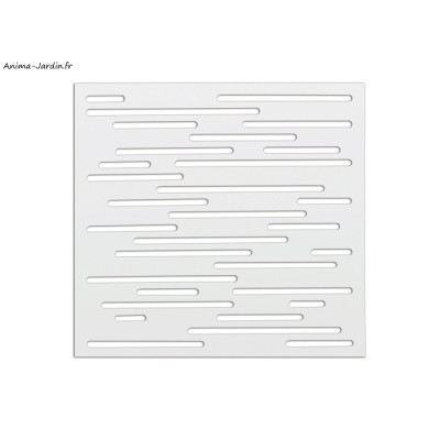 Panneau décoratif Nautic Panel, 1 x 1 m, Blanc