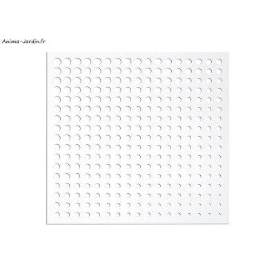 Panneau décoratif moon Panel, 1 x 1 m, Blanc