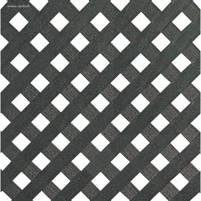 Panneau Claustra décoratif Privat, 1 x 2 m, Anthracite