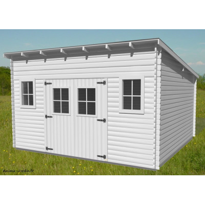 Abri de jardin en bois 28 mm, 17,33 m², Foresta