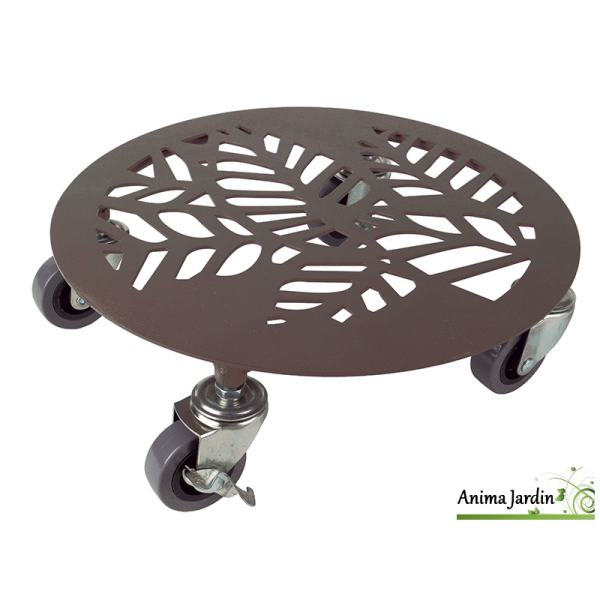 Support à roulette pour plante, Flora Roll Athea