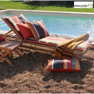 Matelas pour Bain de soleil / Transat, Cannes Flamingo