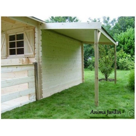 Bûcher adossable pour Abri de jardin, solid, achat/vente