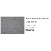 Shingles noir spécial toiture pour Abri de jardin, solid, achat, vente