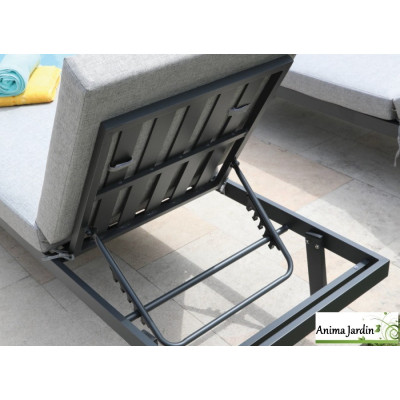 Lit / Lounge / Bain de soleil Modulo, aluminium