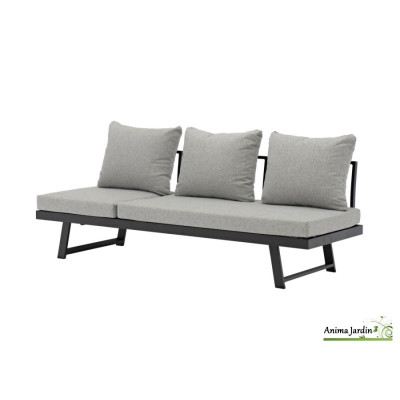 Lit / Lounge / Bain de soleil Modulo, aluminium