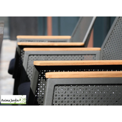 Fauteuil de jardin Maestro, Monobloc, Aluminium