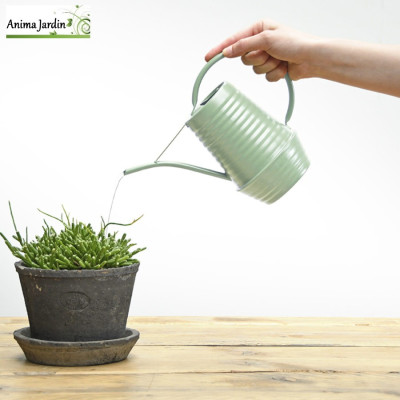 Arrosoir d'intérieur, nuances de vert H.18,6 cm