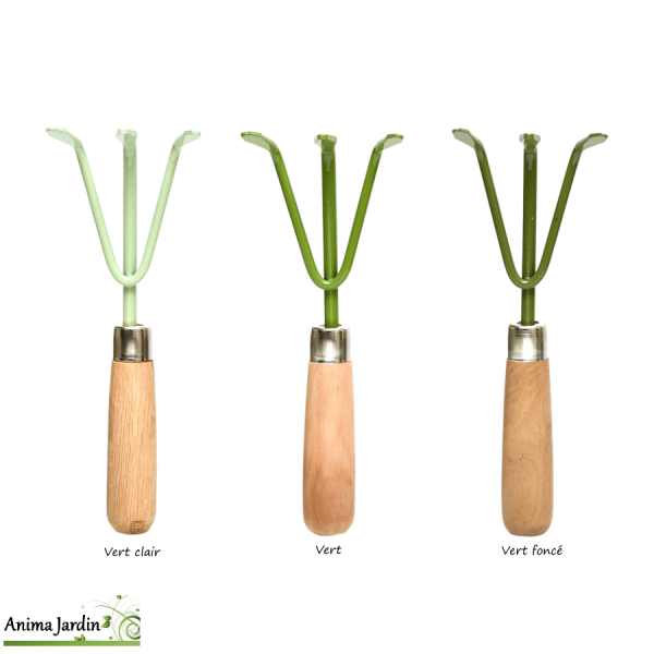 Râteau de jardinage, Nuances de vert, H.23,9 cm