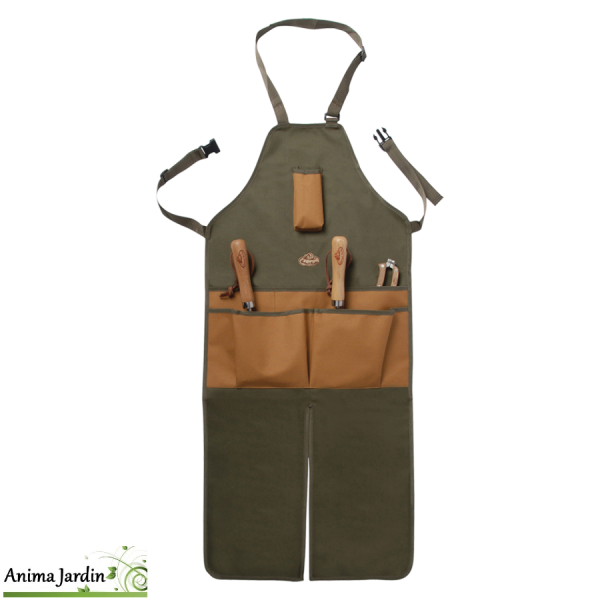 Tablier long à outils de jardin