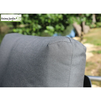 Salon de jardin Lava, 4 personnes,  Aluminium