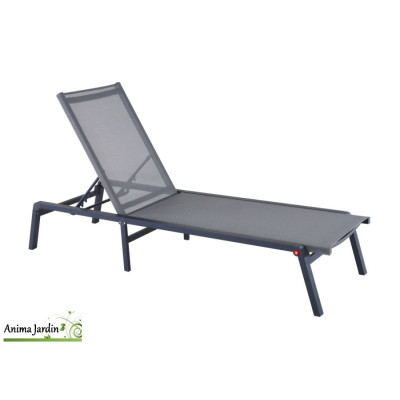 Lit Eden empilable, Bain de soleil en Aluminium