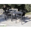 Table de jardin extensible Alice, 140/240cm, 6 à 10 personnes