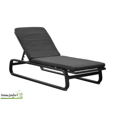 Lit Antonio, Bain de soleil en Aluminium