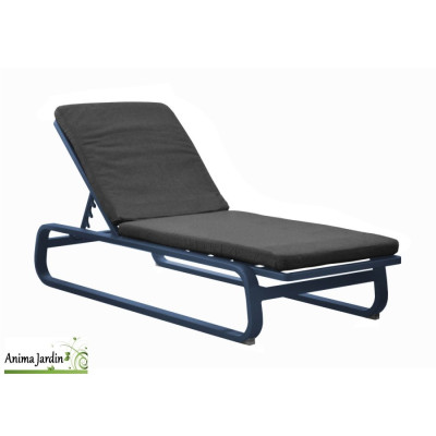 Lit Antonio, Bain de soleil en Aluminium