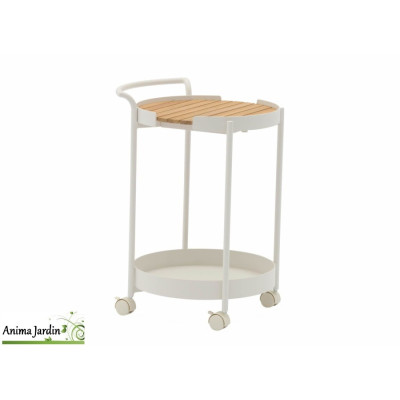 Even Bar, Desserte extérieure, Aluminium / Teck