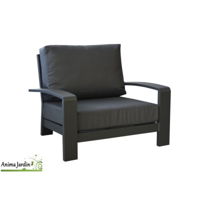 Fauteuil Cordouan, Aluminium