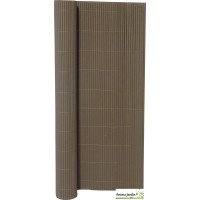 Canisse PVC Taupe, 10 mm, 95% occultant