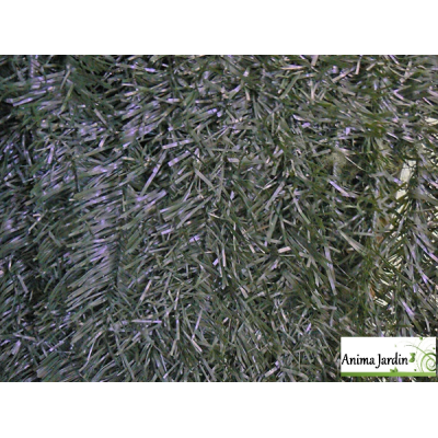 Haie artificielle monocolore, 30 l / ml, 75% occultant