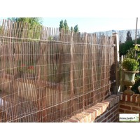 Canisse en Osier naturel, 60% occultant, Natural Willow Fence