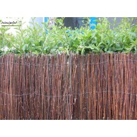 Canisse en Fabot Osier fin, 80% occultant, Small Willow Fence