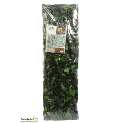Treillis extensible en osier 2x1 m, Feuilles lierre