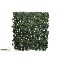 Treillis extensible en osier 2x1 m, Grandes feuilles lierre