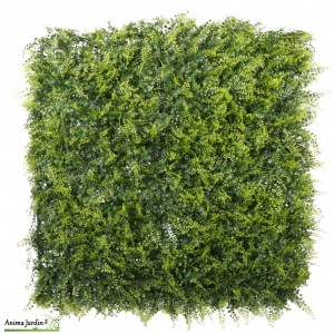 Mur végétal, Artificiel Fougère 1x1m