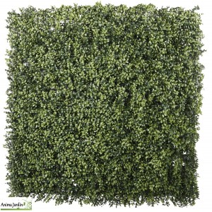 Mur végétal, Artificiel Buisson 1x1m