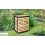 Composteur de jardin en bois, L.80xl.50 cm