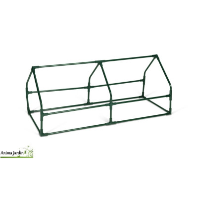 Serre de forçage pour culture vert, L.120x50 cm