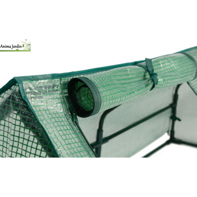 Serre de forçage pour culture vert, L.120x50 cm