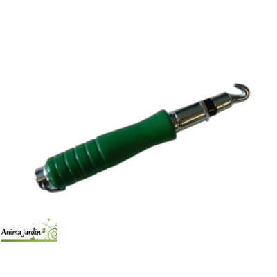 Lieur automatique pour brise-vue + 100 liens en métal galvanisé