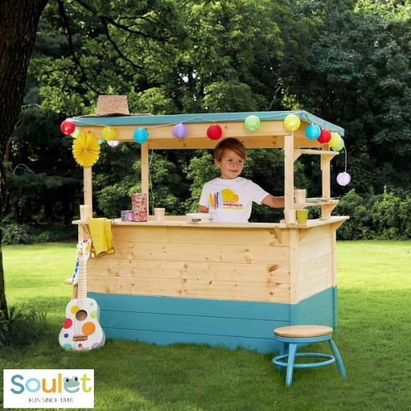 Maisonnette en bois, stand, Playa, jeu pour enfant, Soulet