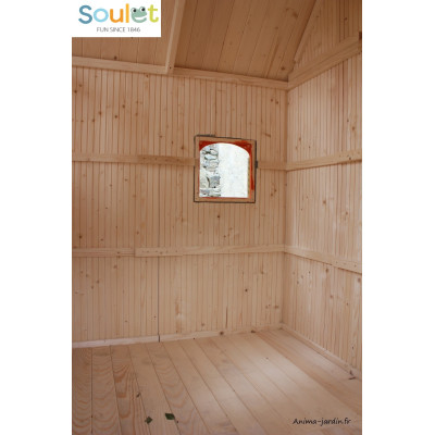 Maisonnette enfant en bois, Duplex, mezzanine, pas cher, EGT