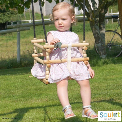 Portique Ulysse, balançoire, disque, siège pour bébé, jeu d'extérieur, Soulet, pas cher, achat