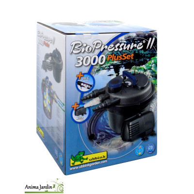 Filtre à Pression BioPressure II PlusSet avec pompe Xtra, 3000 à 10000