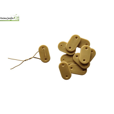 Sachet de 26 attaches pour brise-vue & canisse PVC