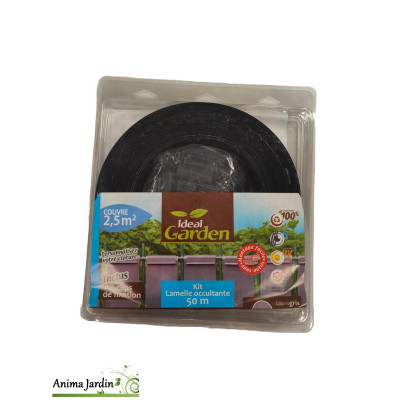 Kit lames PVC + 100 Clips, Rouleaux occultant, 50m