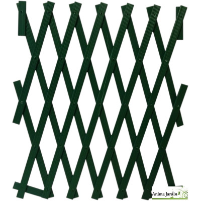 Treillis décoratif PVC extensibles vert, Ideal Garden