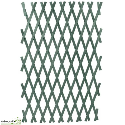 Treillis décoratif PVC extensibles vert, Ideal Garden