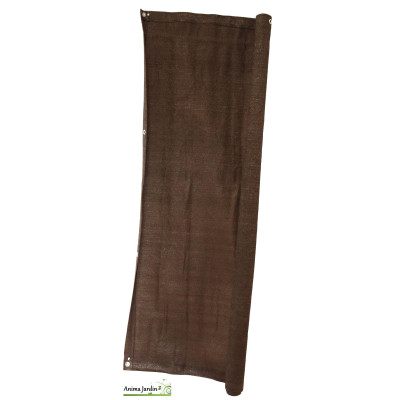 Brise-vue marron, Sensation, occultation 95 %, 230 g/m²